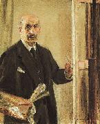 Max Liebermann, Self-portrait.